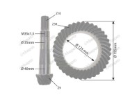 GRUP CONIC 9/38 Case IH