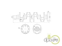 ARBORE MOTOR Case IH