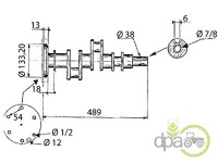 ARBORE MOTOR Landini