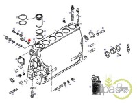 BUCSA CUPRU INJECTOR Case IH