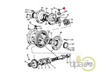 BUCSA PINION SATELIT DIFERENTIAL SPATE Massey Ferguson