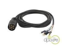 CABLU 12/24V 7 PINI 7.6M 