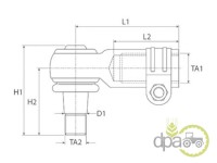 CAPAT DE BARA DREAPTA Case IH