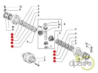 DISC INTERMEDIAR PUNTE FATA Case IH