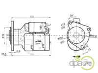 ELECTROMOTOR Massey Ferguson