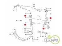 GARNITURA BOLT CILINDRU DIRECTIE Same
