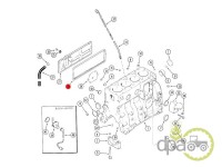 GARNITURA CAPAC LATERAL CHIULASA Case IH