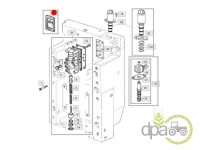 GARNITURA CARCASA SUPAPA PRIZA PUTERE John Deere