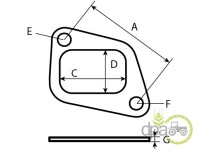 GARNITURA EVACUARE Massey Ferguson