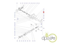 GARNITURA PUNTE FATA Massey Ferguson