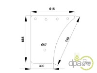 GEAM USA INFERIOR STANGA SAU DREAPTA Fendt