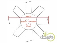 PALETI VENTILATOR John Deere