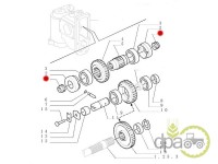PINION AX POMPA HIDRAULICA Fiat