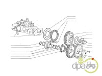 PINION POMPA INJECTIE Fiat