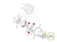PINION SATELIT FATA Massey Ferguson