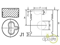 PISTON MOTOR Renault