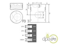 PISTON+SEGMENTI MOTOR Claas