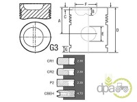PISTON+SEGMENTI R2 Ford