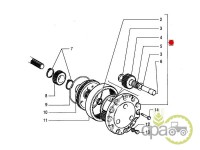 REDUCTOR ROATA FATA Case IH