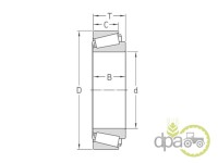 RULMENT 35X80X22.75 Landini