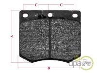 SET PLACUTE FRANA Case IH