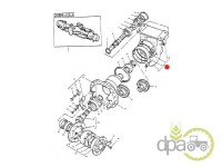SUPORT DIFERENTIAL PUNTE FATA Massey Ferguson